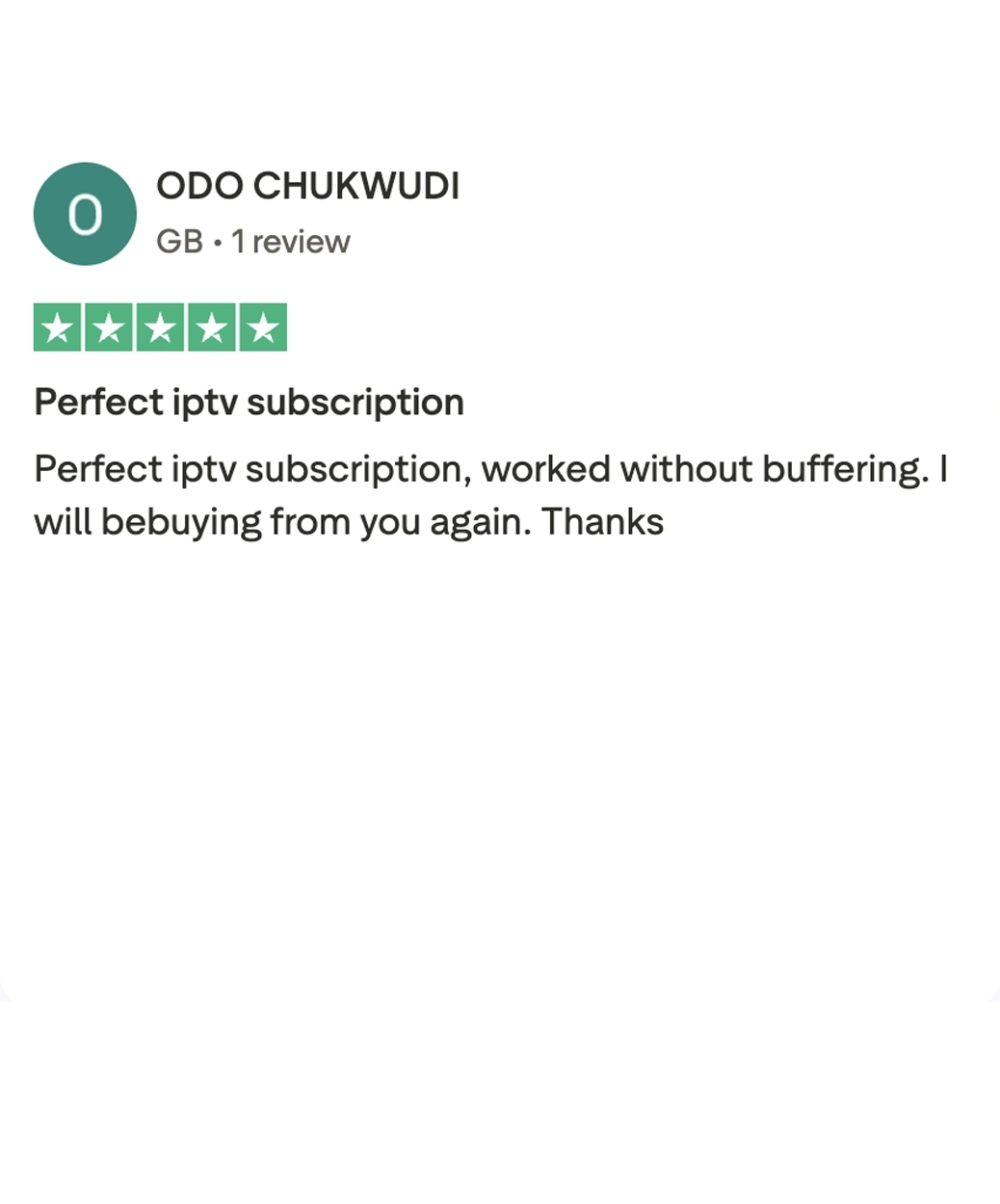 See what our clients say about our IPTV subscription service