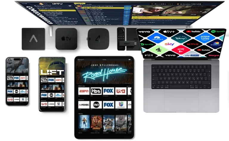 Ultimate IPTV Subscription: Enjoy top-quality 4K streaming on any device,